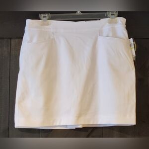 PGA Tour Women's Classic White Skort